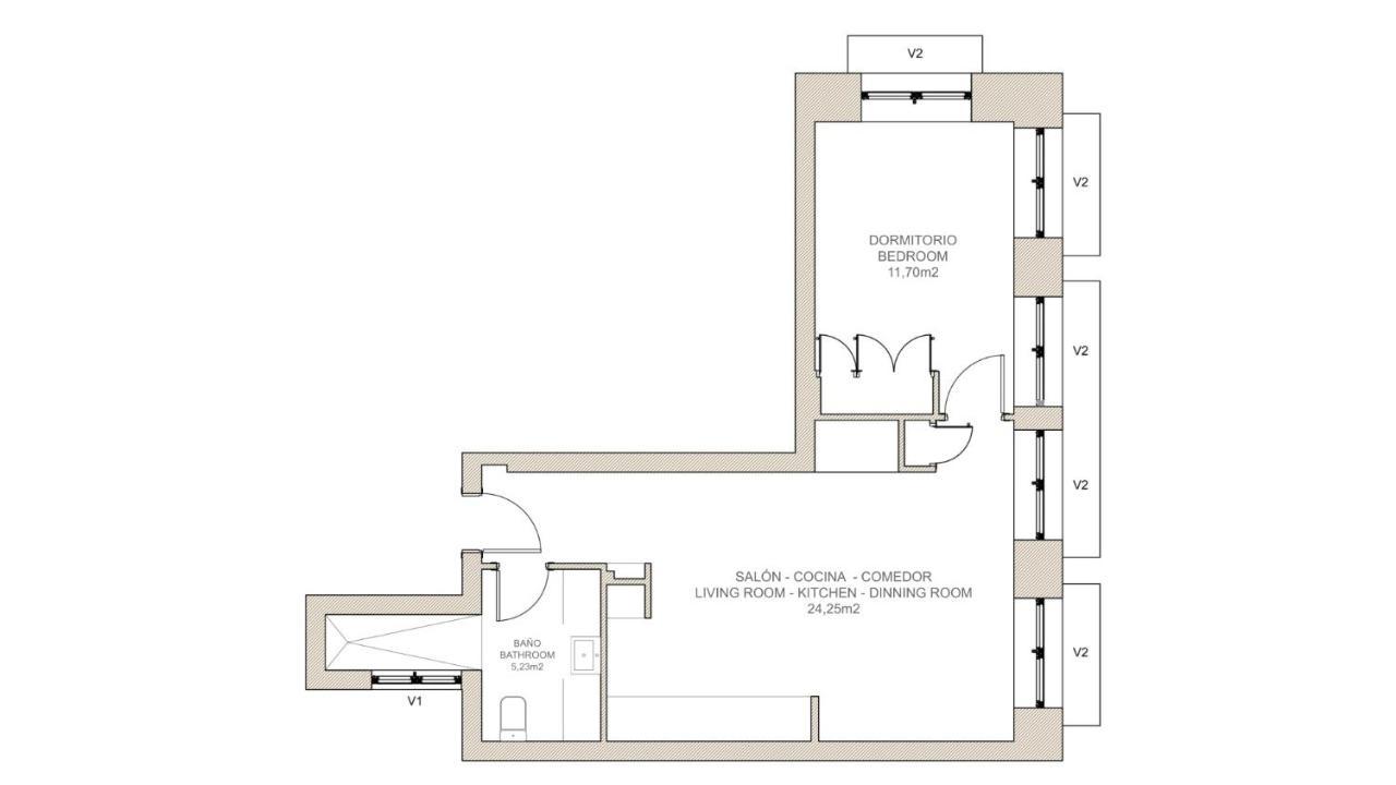Mintystay - Cadiz 10 Madrid Eksteriør billede